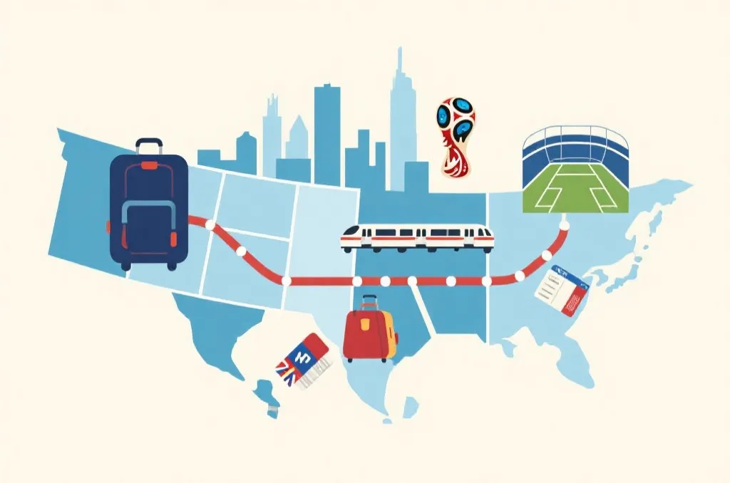 2026世界杯多城市观赛与旅行路线图